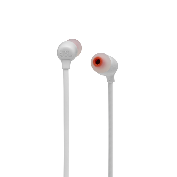 JBL Tune 125BT - White - Wireless in-ear headphones - Front image number null